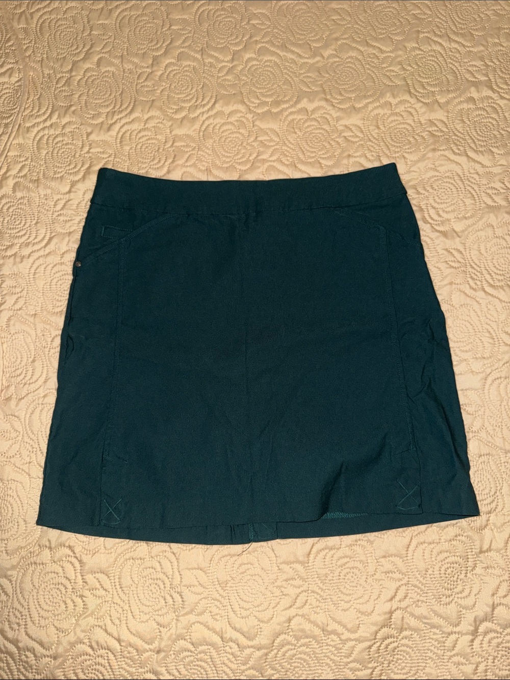 Classic Black Skort - Clean A-Line Silhouette